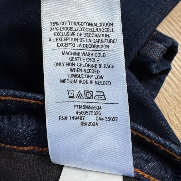 NWT Favorite Daughter Valentina Tower High Rise Blue Jeans Manchester 26 - Picture 10 of 14